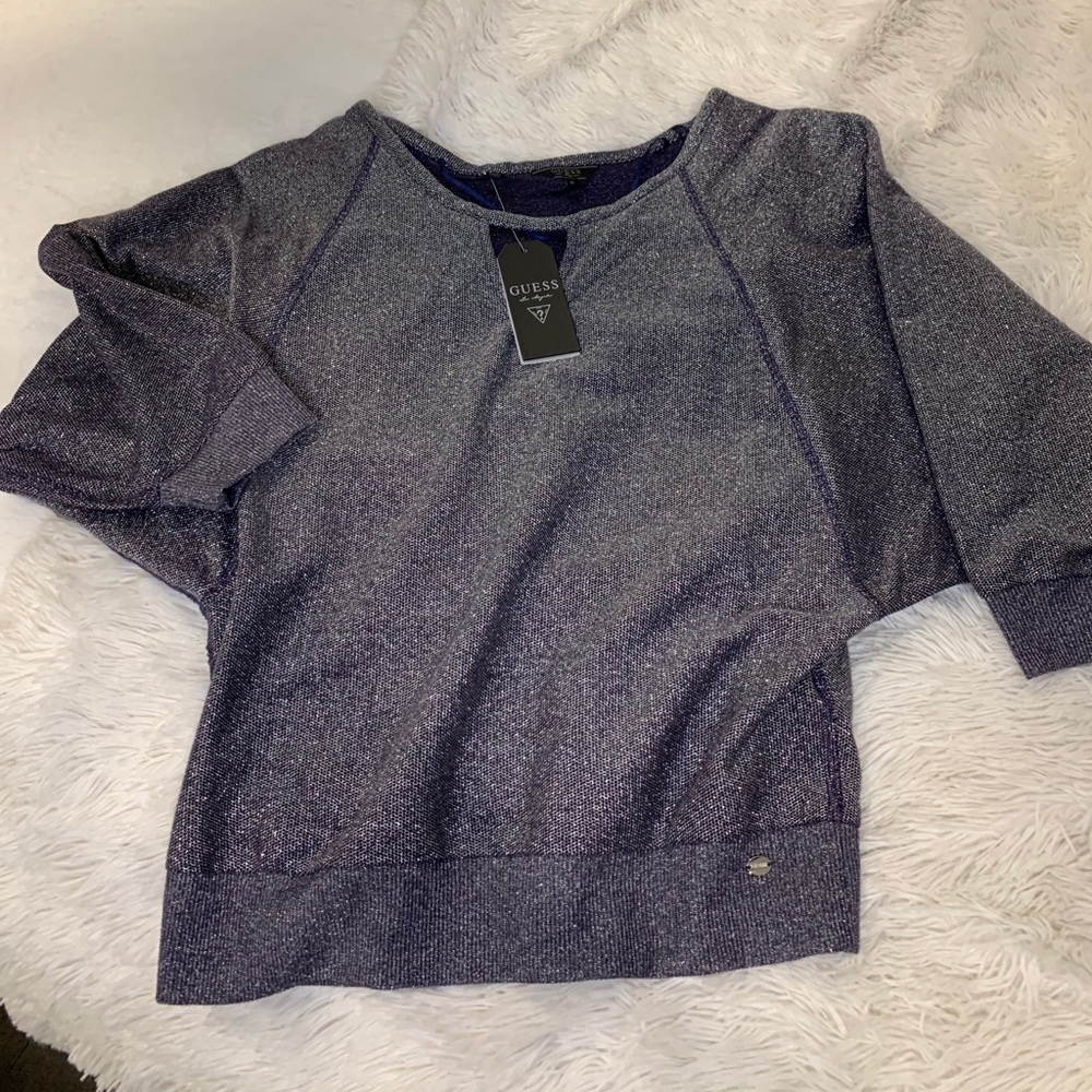 NWT Guess Sparkly Sweater Size S